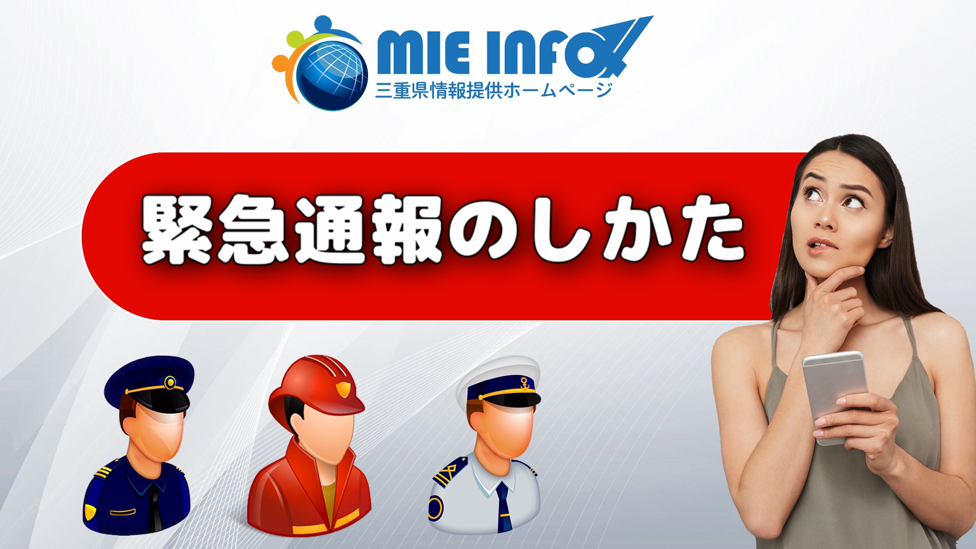 緊急通報のしかた